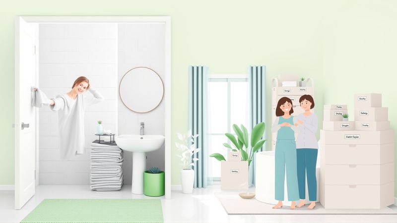 Un hogar sereno y organizado emerge