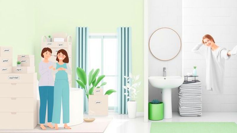 Un hogar sereno y organizado emerge