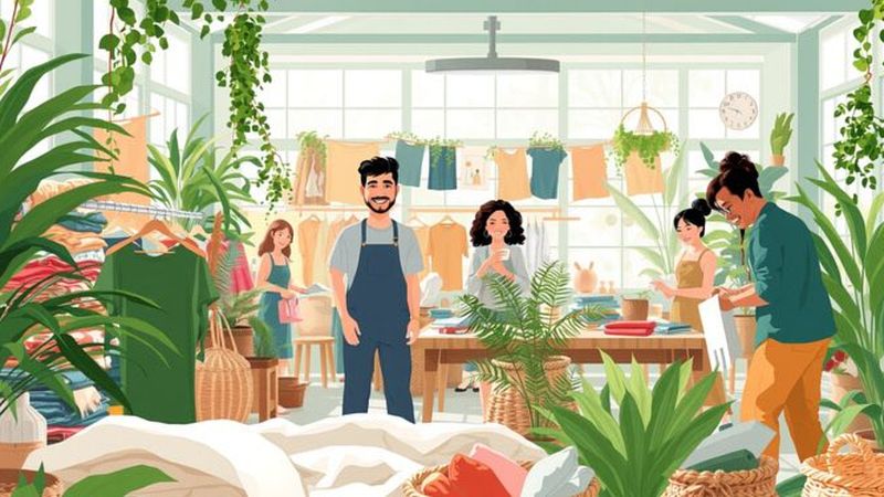 Un taller creativo y luminoso florece