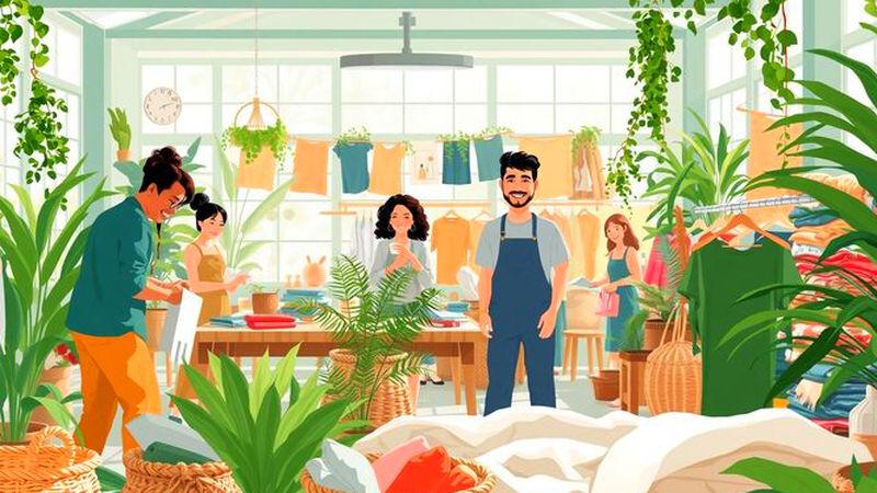 Un taller creativo y luminoso florece