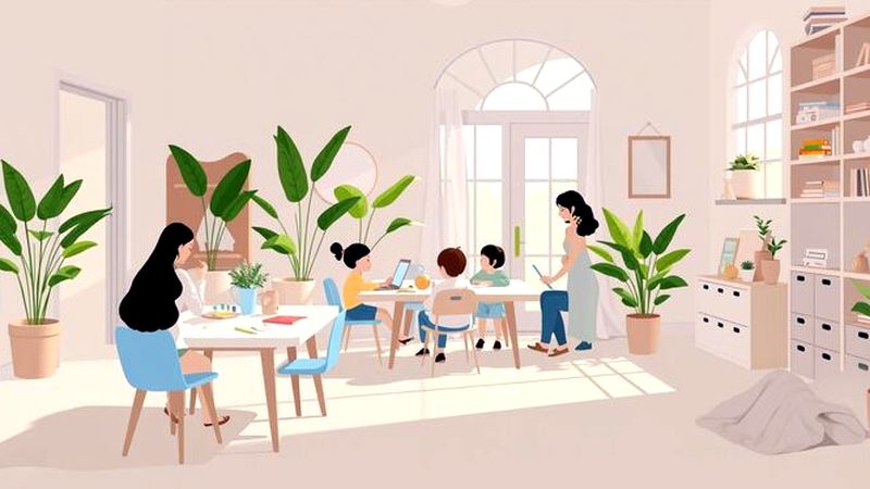 Un espacio familiar y sereno emerge