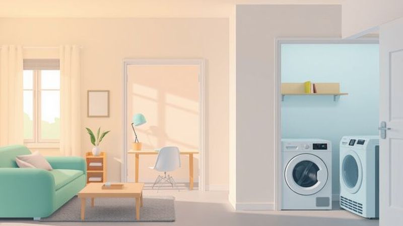 Un hogar minimalista y tranquilo en 4K