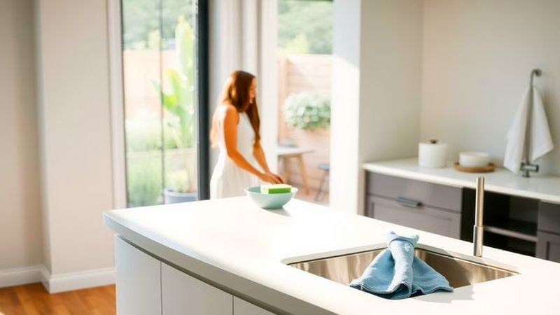 Una cocina serena