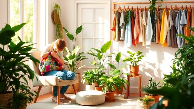 Un hogar cálido crea belleza sostenible