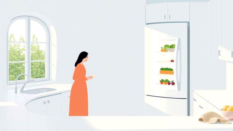 Una cocina serena y limpia irradia bienestar