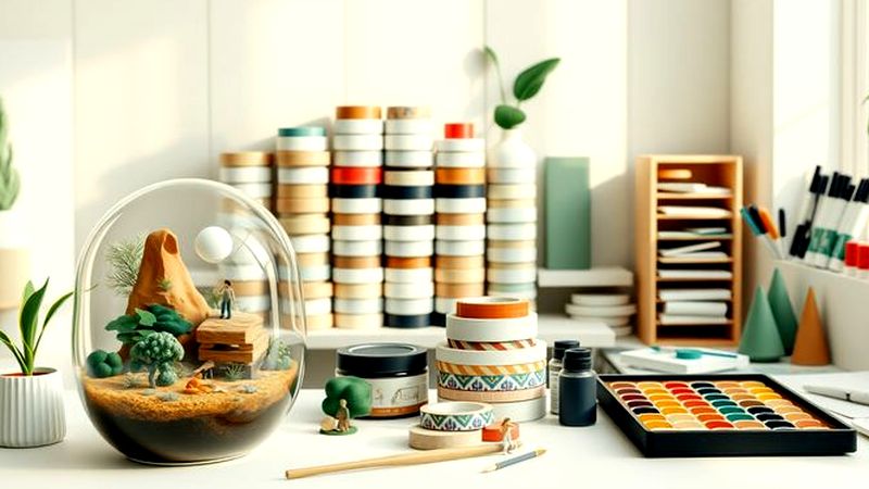 Un estudio artístico sereno y armonioso